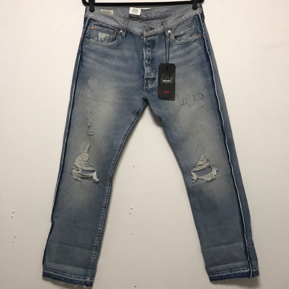 Levi's Other - LEVI’S 501 ORIGINAL STRAIGHT STRETCH JEANS 34 X 32
